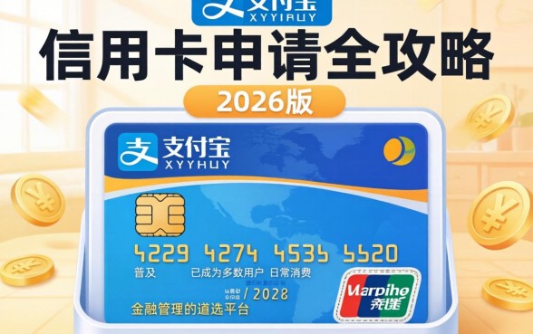 支付宝上怎么申请信用卡