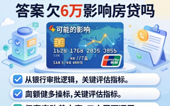 信用卡欠款影响房贷审批吗