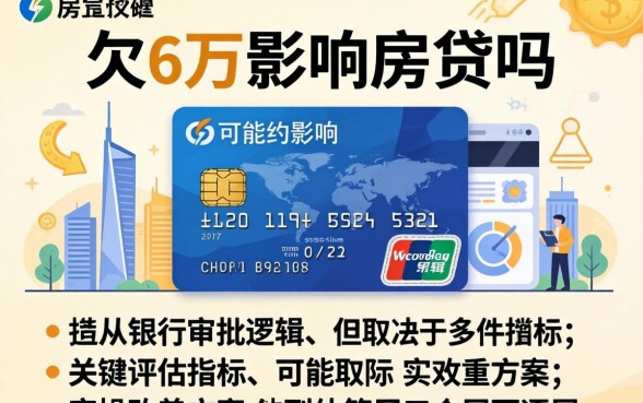 信用卡欠款影响房贷审批吗