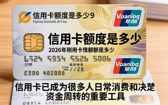 刚办的信用卡额度是多少