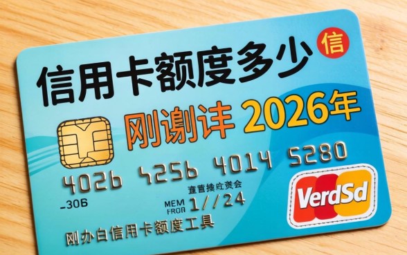 刚办的信用卡额度是多少