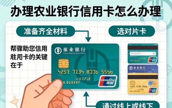 农业银行信用卡怎么办理,农业银行信用卡办理需要什么条件 农业银行信用卡办理需要什么条件