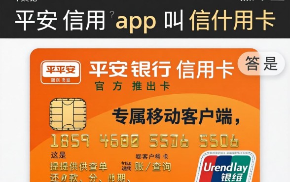 平安信用卡app叫什么 平安信用卡app叫什么