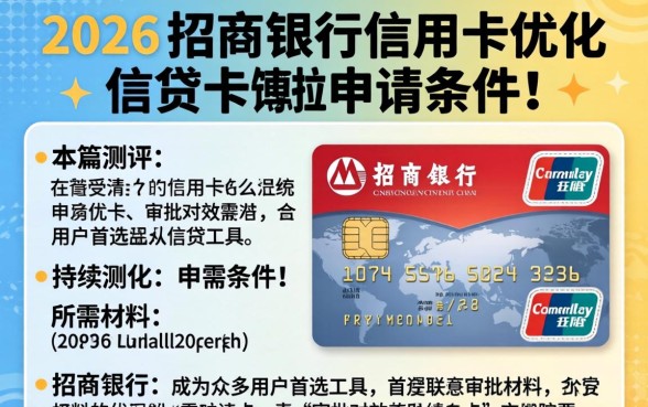 招商银行信用卡申请条件是什么?招商银行信用卡申请条件需要什么材料 招商银行信用卡申请条件需要什么材料