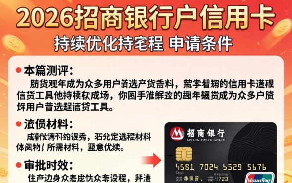 招商银行信用卡申请条件是什么?招商银行信用卡申请条件需要什么材料 招商银行信用卡申请条件需要什么材料